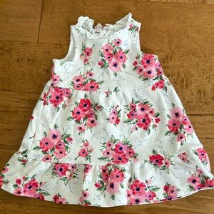 Janie and Jack Summer Dress Pink Flowers 🌸